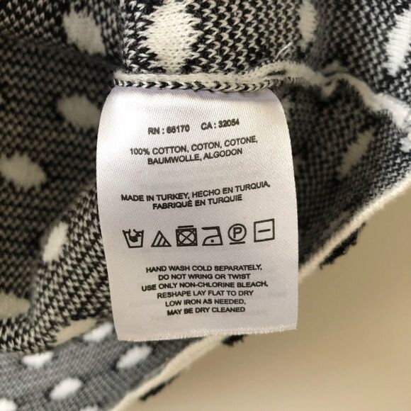 Anthropologie "Moth" Polka Dot Double Polka Dot - Picture 8 of 8